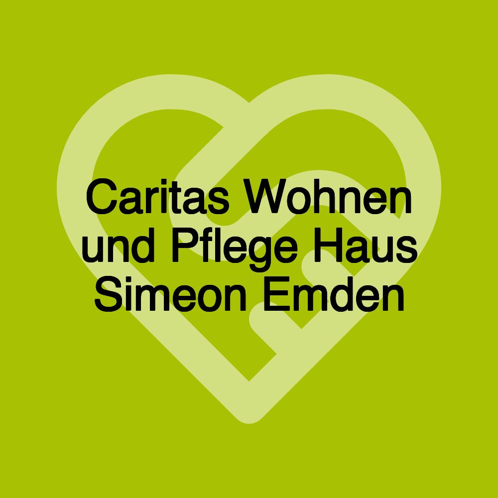 Caritas Wohnen und Pflege Haus Simeon Emden