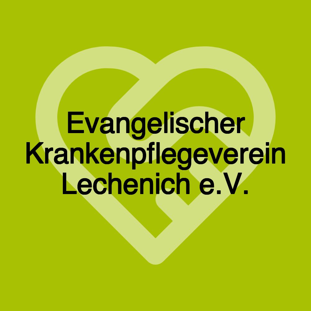 Evangelischer Krankenpflegeverein Lechenich e.V.