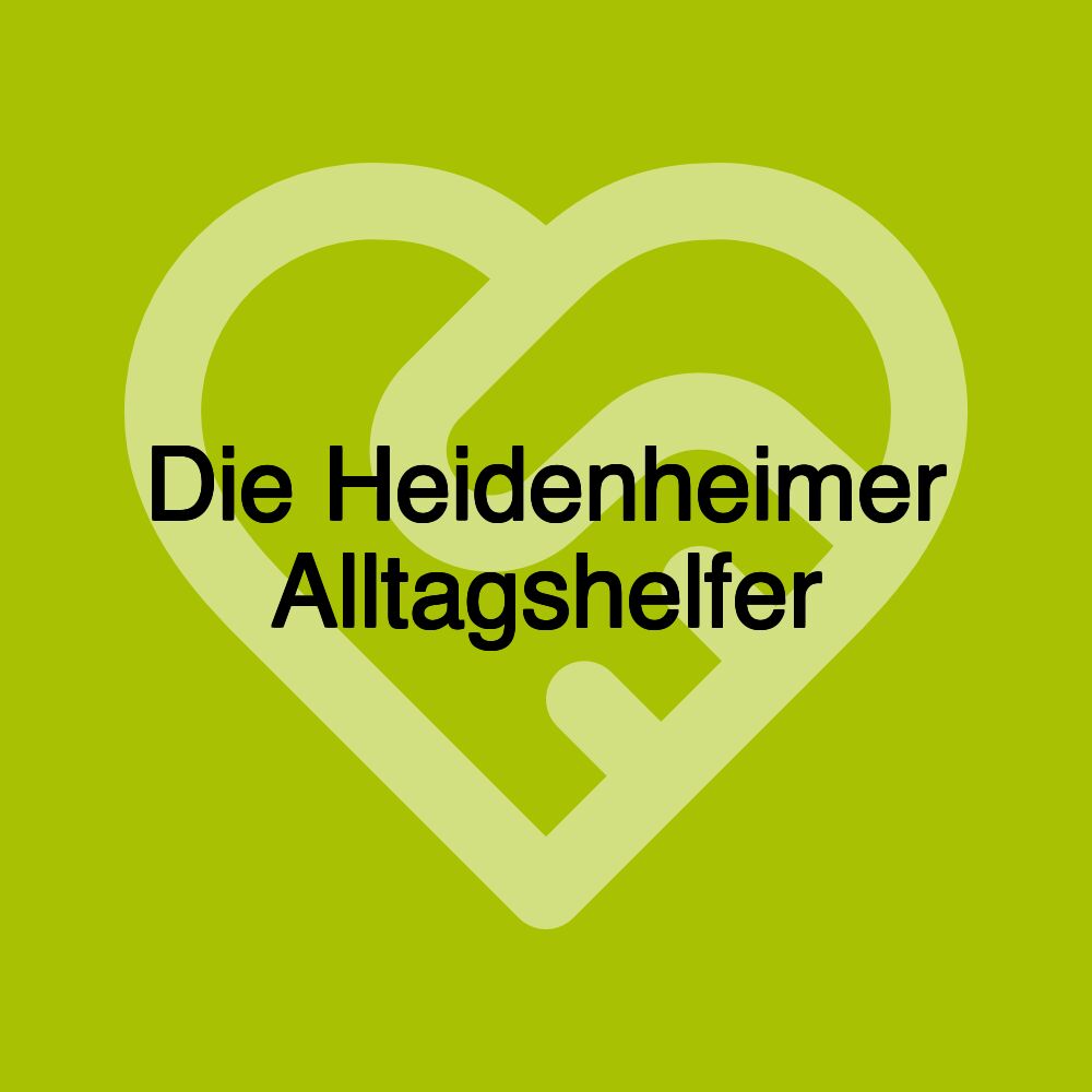 Die Heidenheimer Alltagshelfer