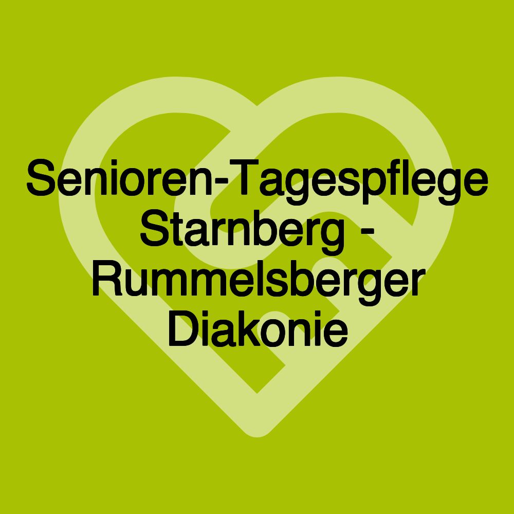 Senioren-Tagespflege Starnberg - Rummelsberger Diakonie