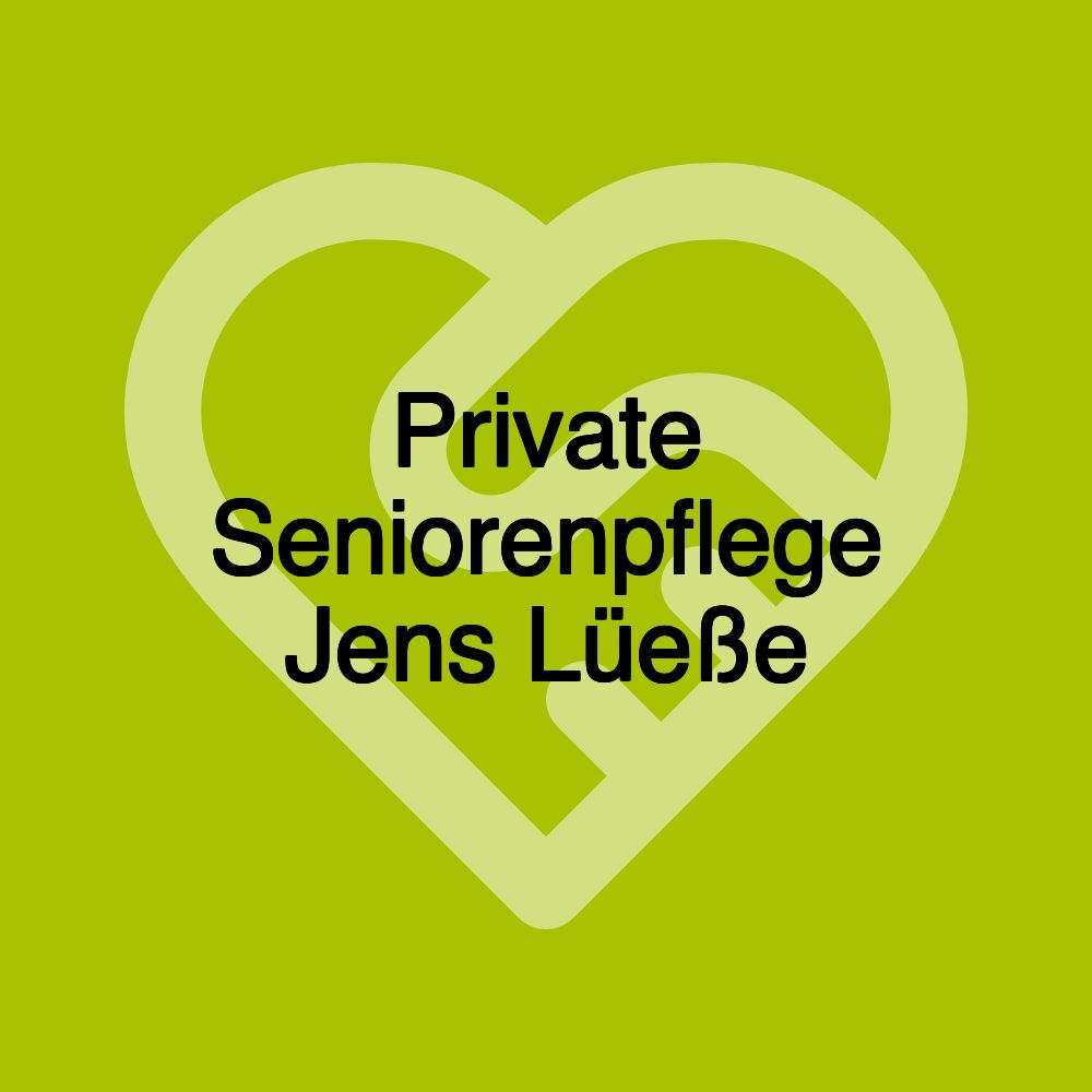 Private Seniorenpflege Jens Lüeße