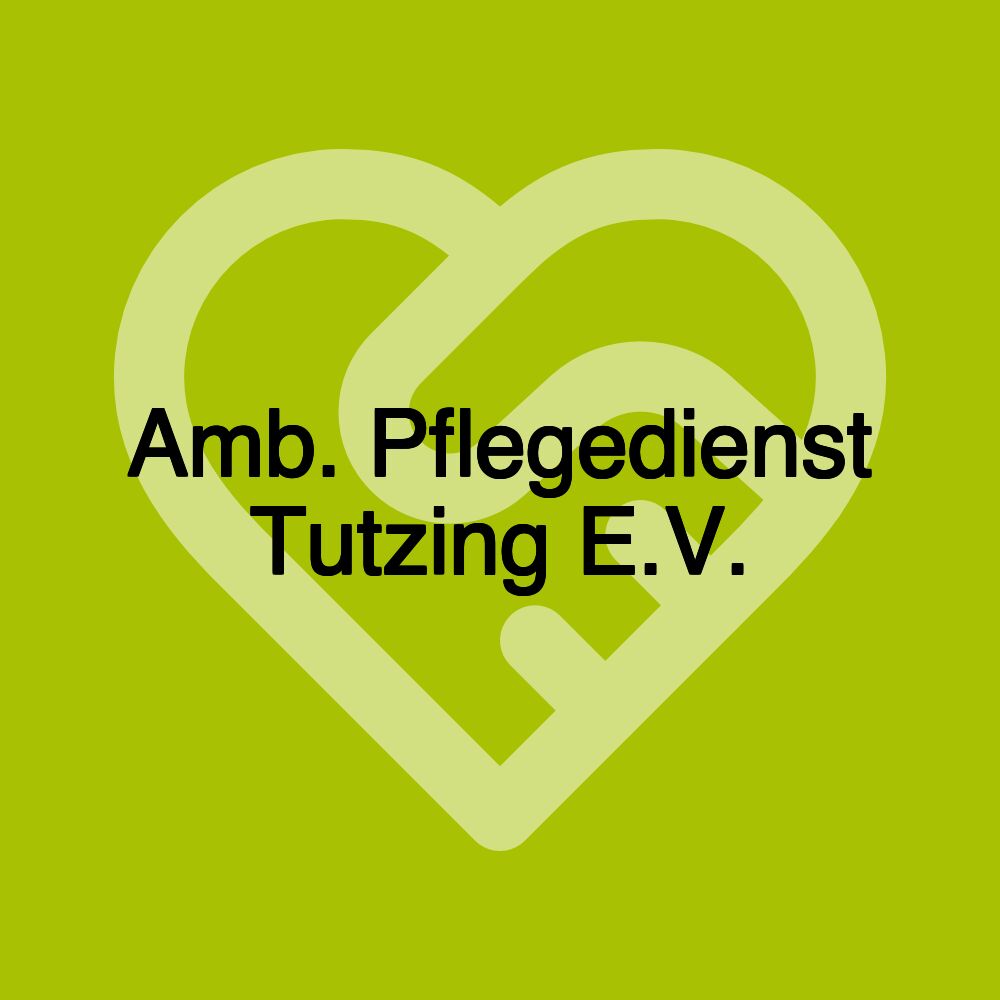 Amb. Pflegedienst Tutzing E.V.