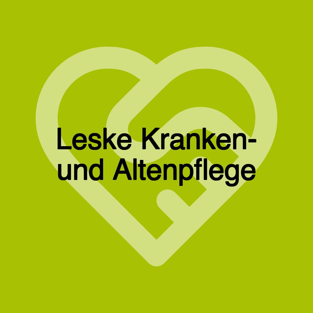 Leske Kranken- und Altenpflege