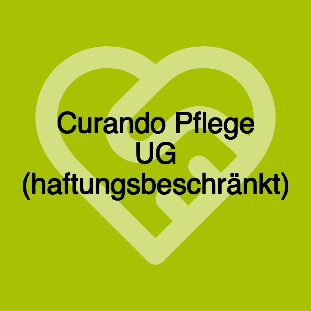 Curando Pflege UG (haftungsbeschränkt)