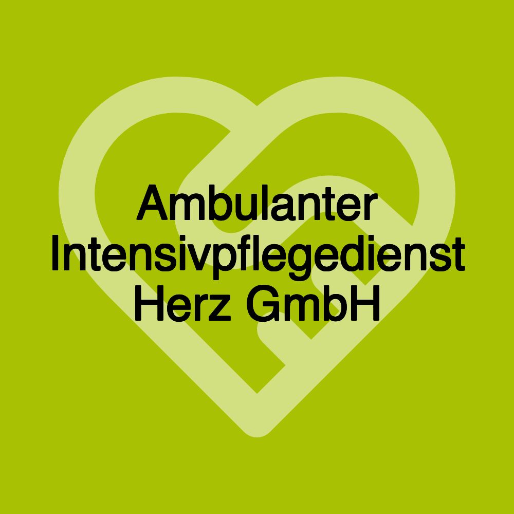 Ambulanter Intensivpflegedienst Herz GmbH