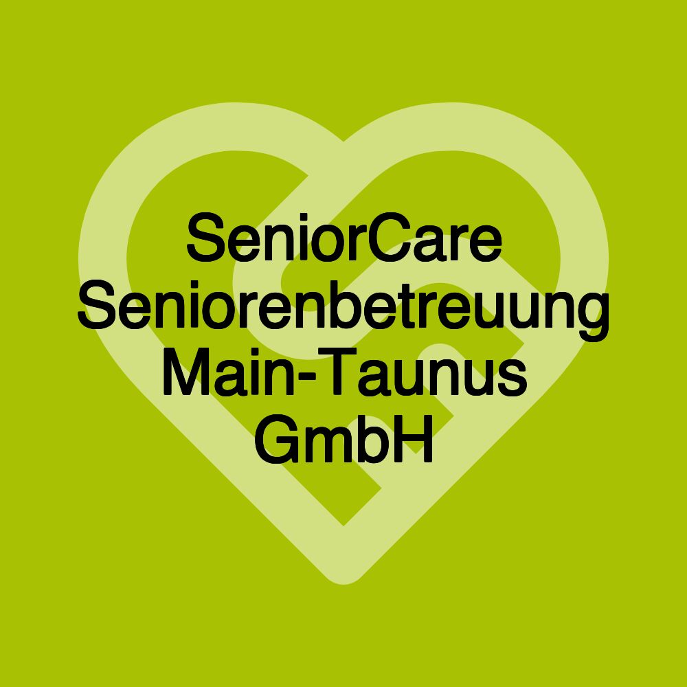 SeniorCare Seniorenbetreuung Main-Taunus GmbH