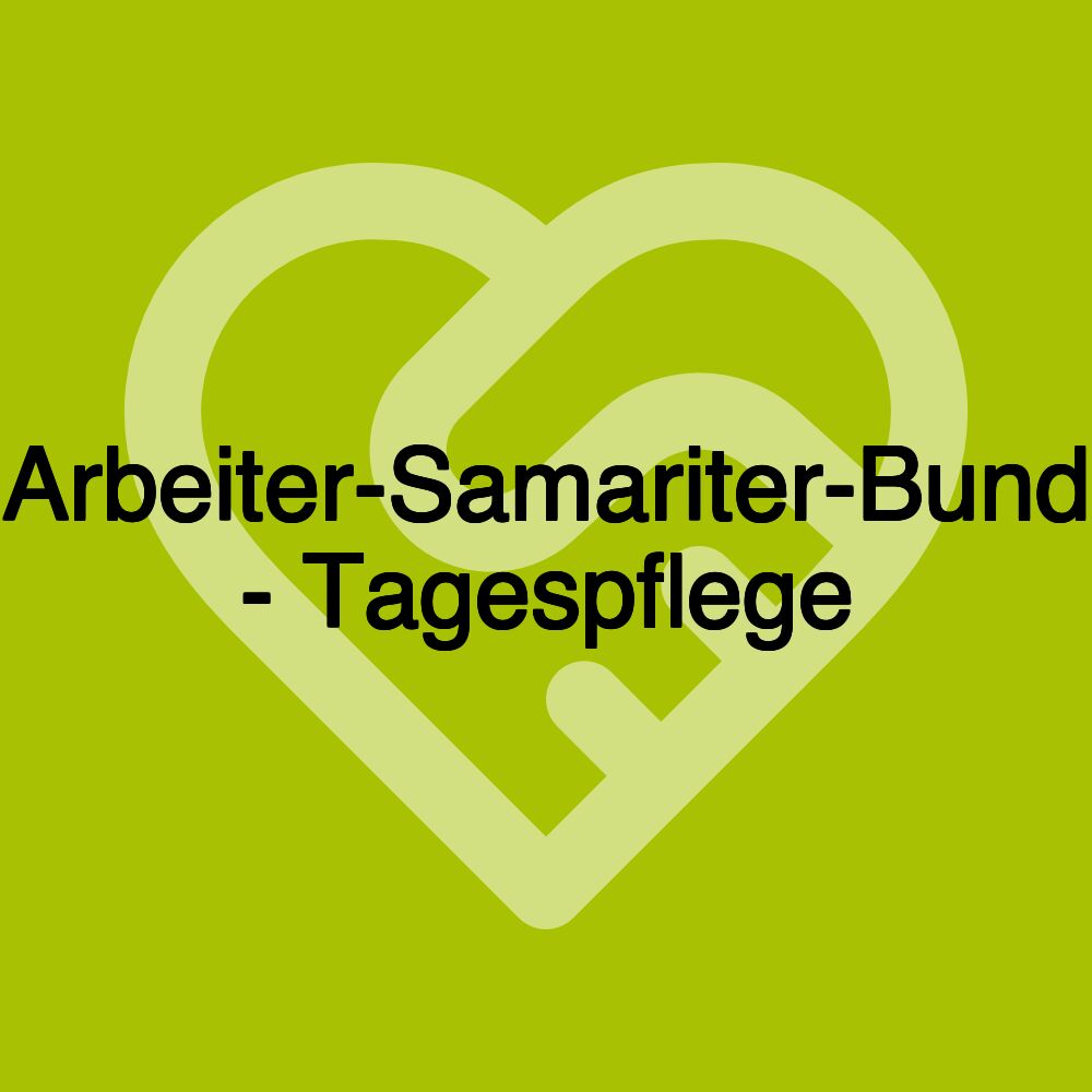 Arbeiter-Samariter-Bund - Tagespflege