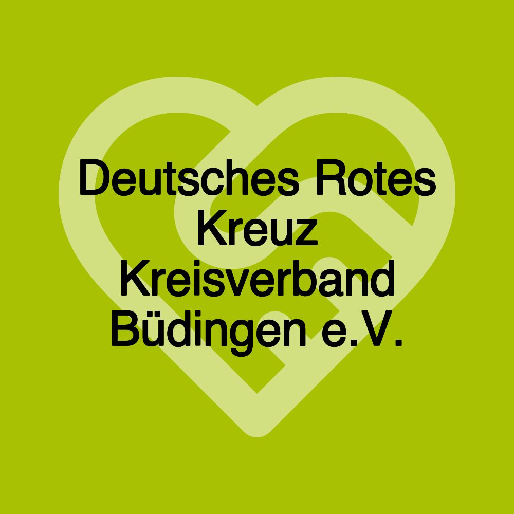 Deutsches Rotes Kreuz Kreisverband Büdingen e.V.