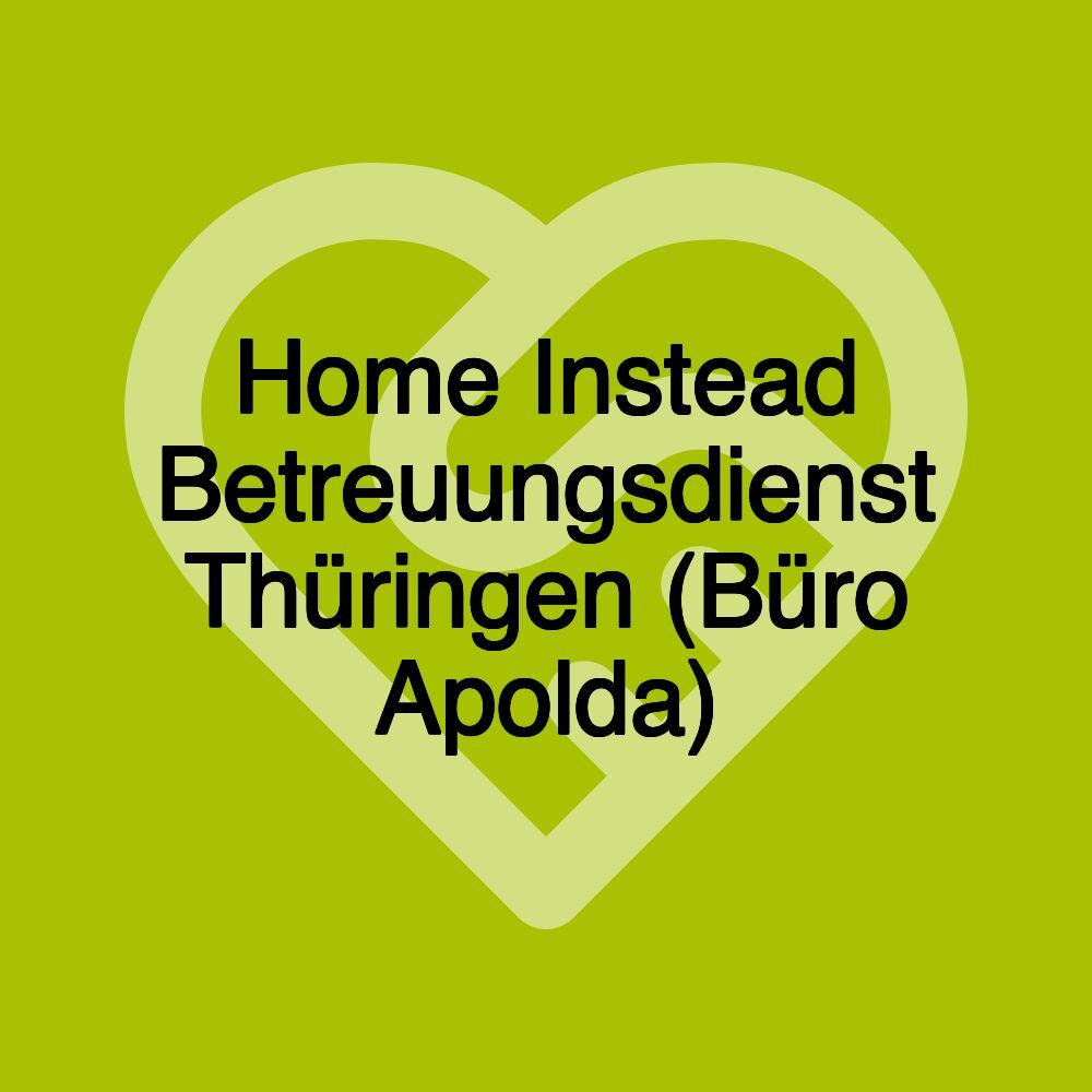 Betreuungsdienst Thüringen (Büro Apolda)