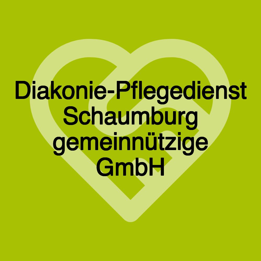 Diakonie-Pflegedienst Schaumburg gemeinnützige GmbH