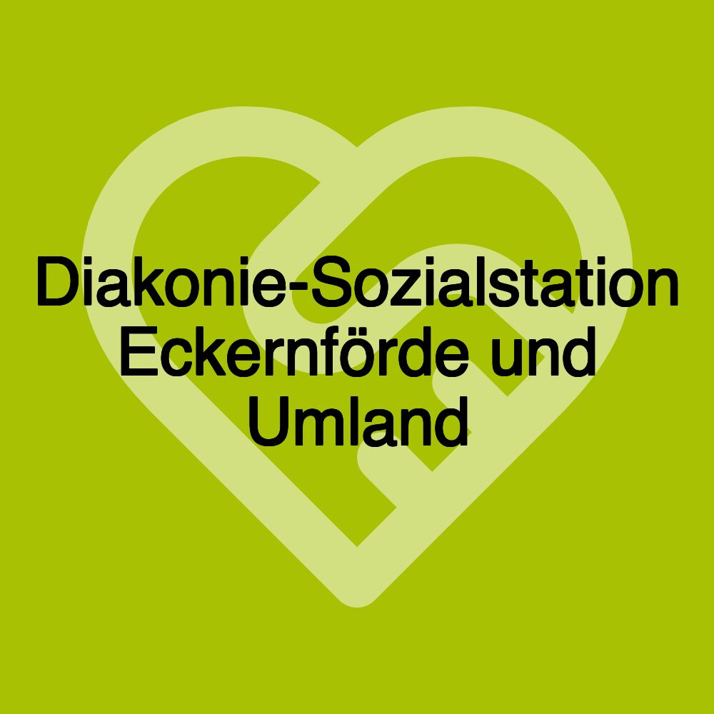 Diakonie-Sozialstation Eckernförde und Umland