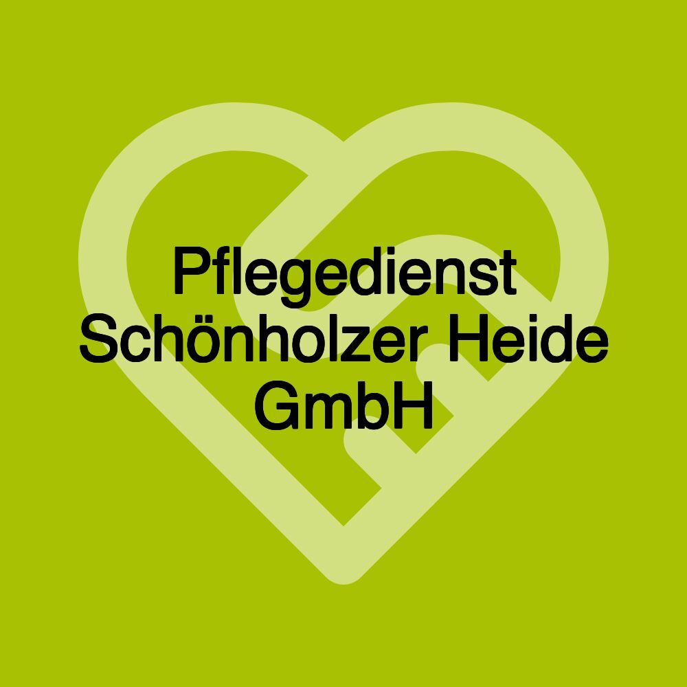 Pflegedienst Schönholzer Heide GmbH