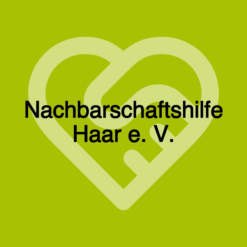 Nachbarschaftshilfe Haar e. V.