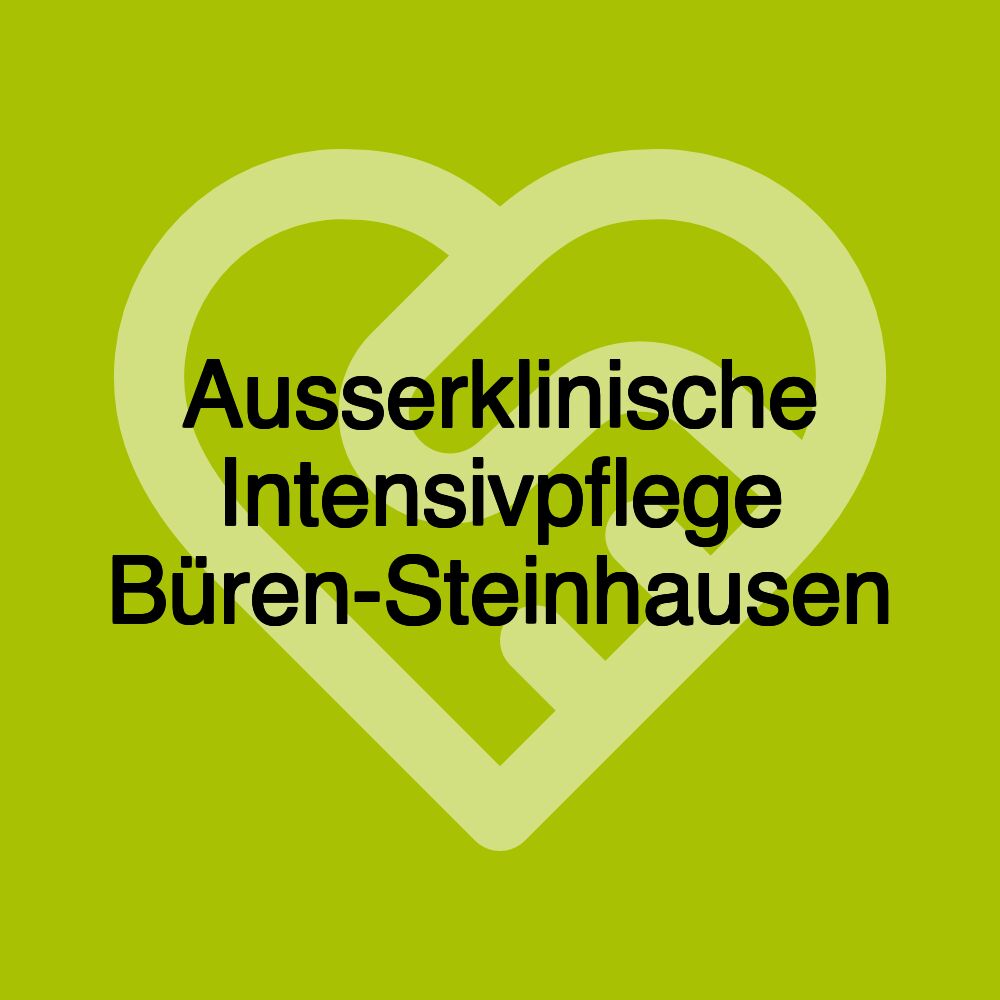 Ausserklinische Intensivpflege Büren-Steinhausen