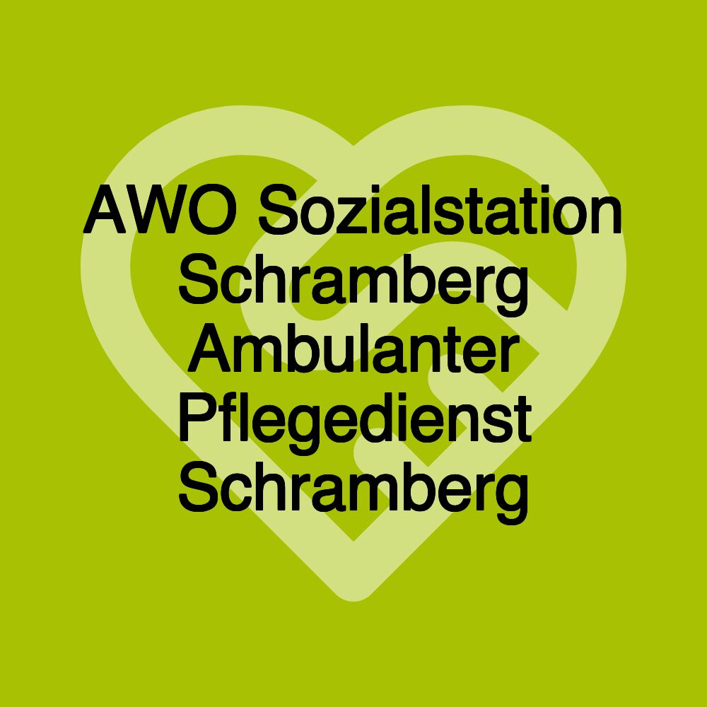 AWO Sozialstation Schramberg Ambulanter Pflegedienst Schramberg