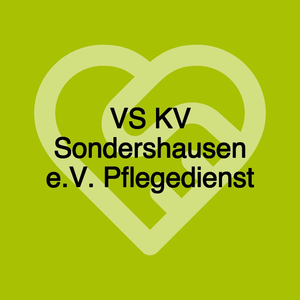 VS KV Sondershausen e.V. Pflegedienst