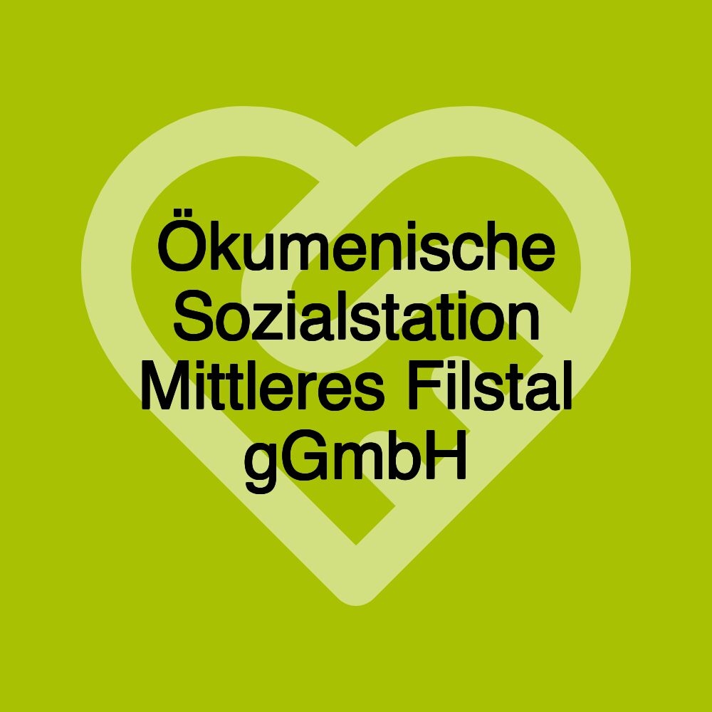 Ökumenische Sozialstation Mittleres Filstal gGmbH