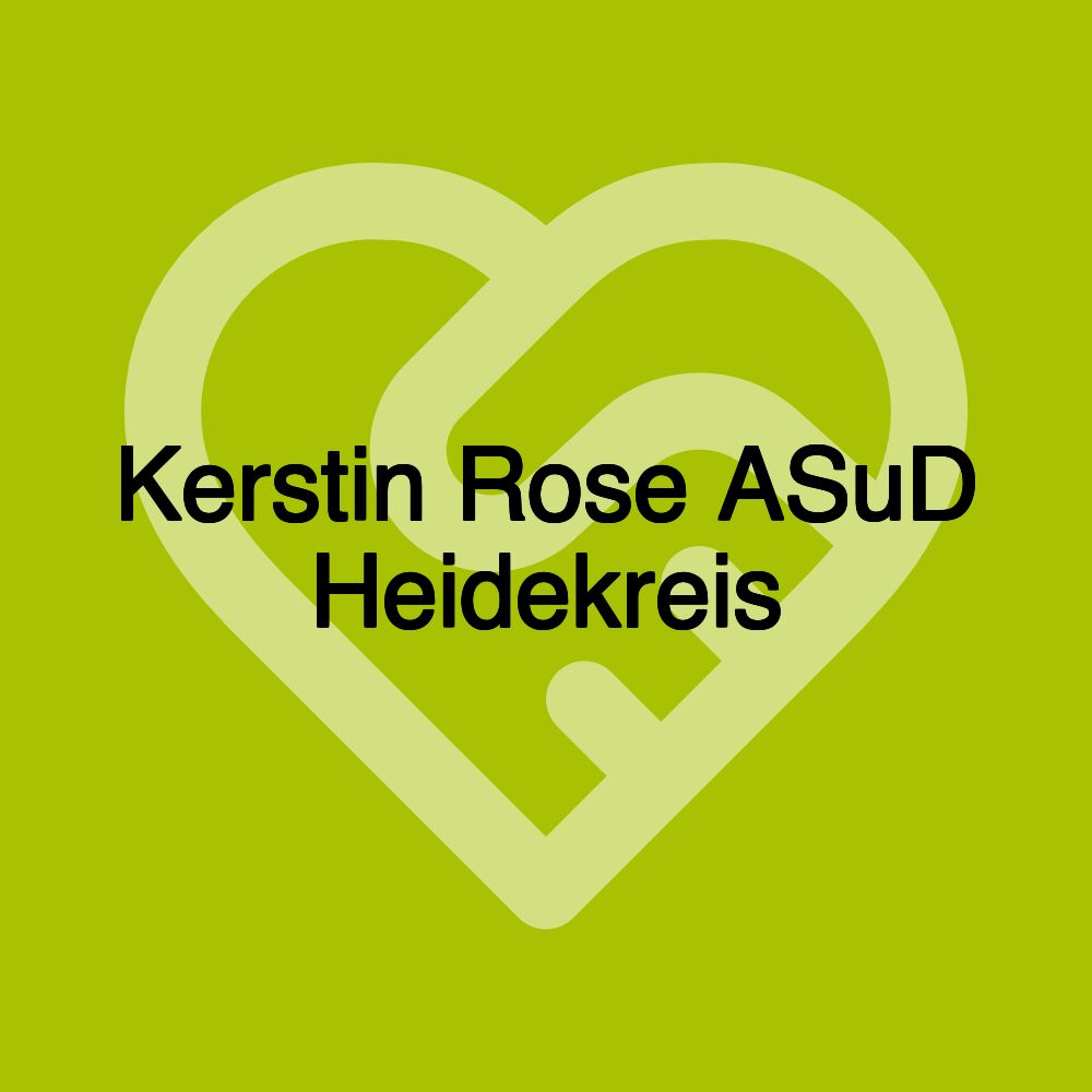 Kerstin Rose ASuD Heidekreis