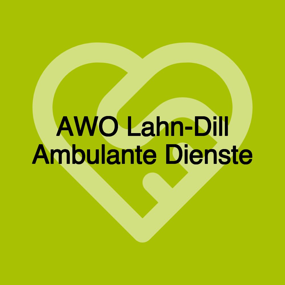 AWO Lahn-Dill Ambulante Dienste