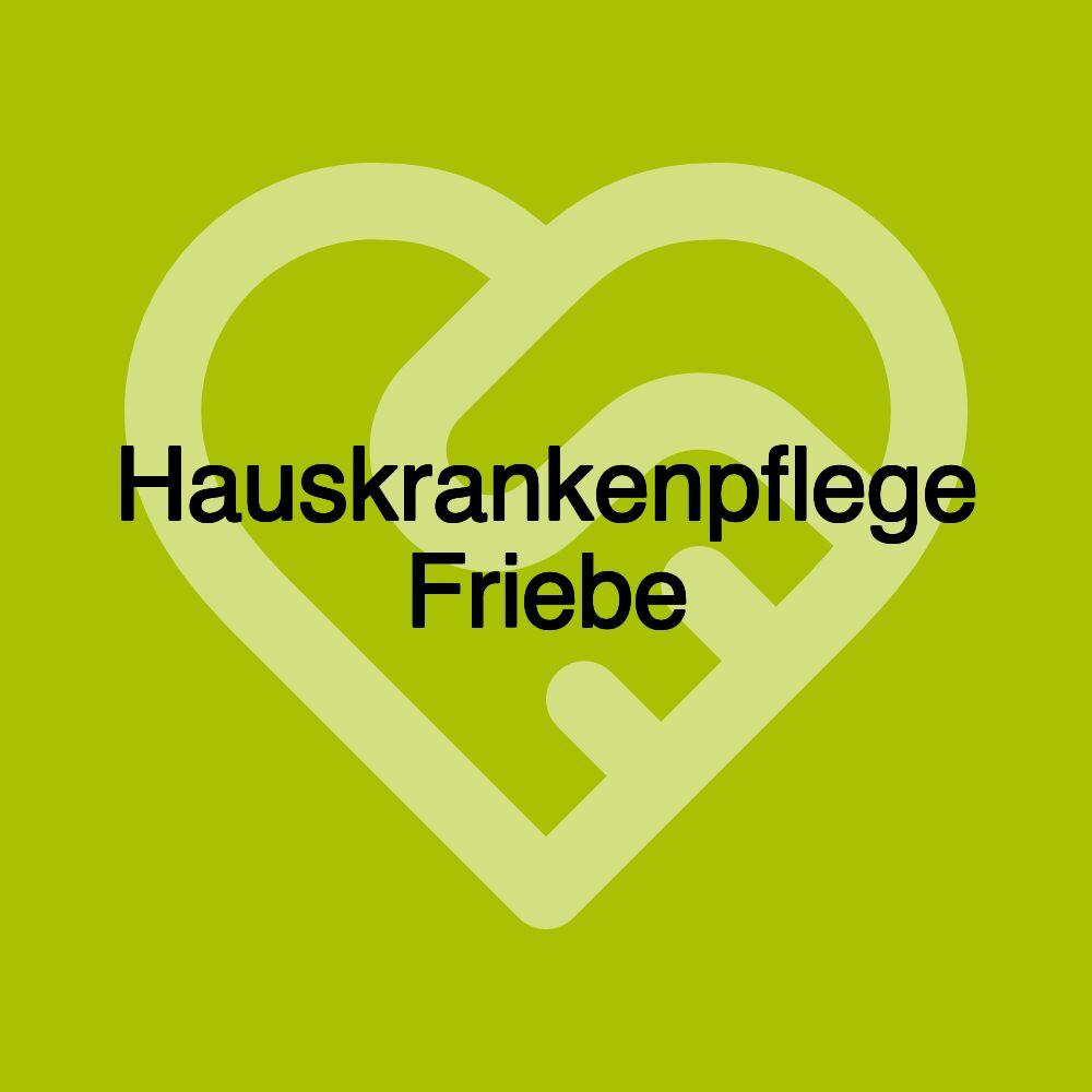 Hauskrankenpflege Friebe