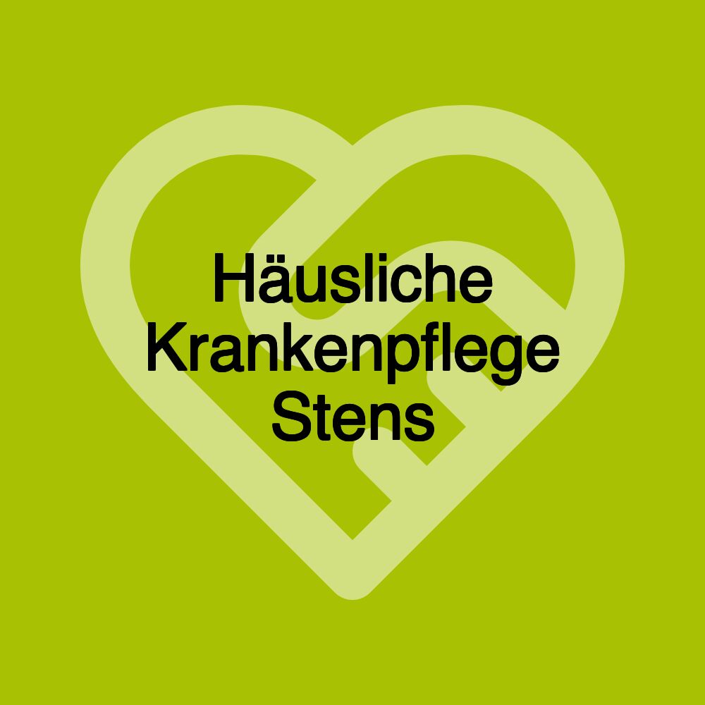 Häusliche Krankenpflege Stens