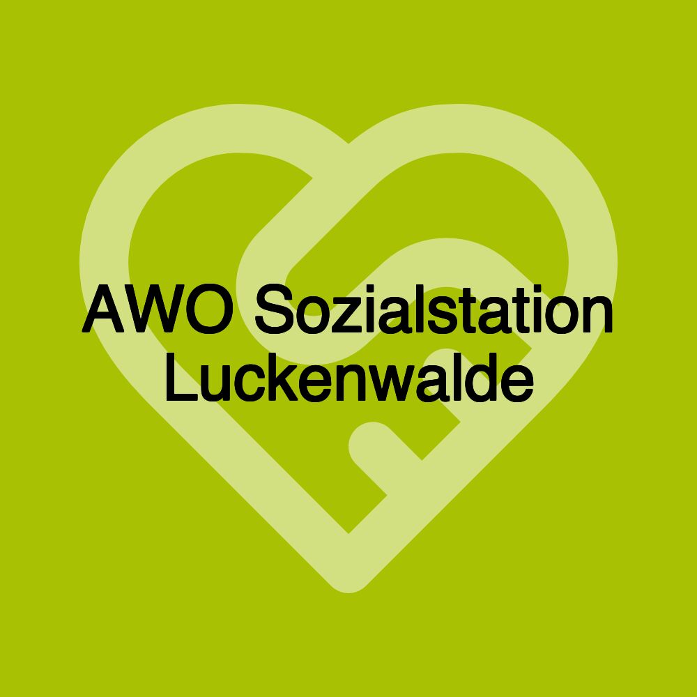 AWO Sozialstation Luckenwalde