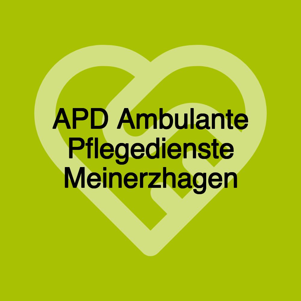 APD Ambulante Pflegedienste Meinerzhagen