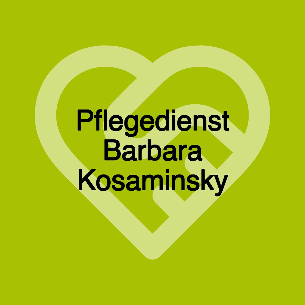 Pflegedienst Barbara Kosaminsky