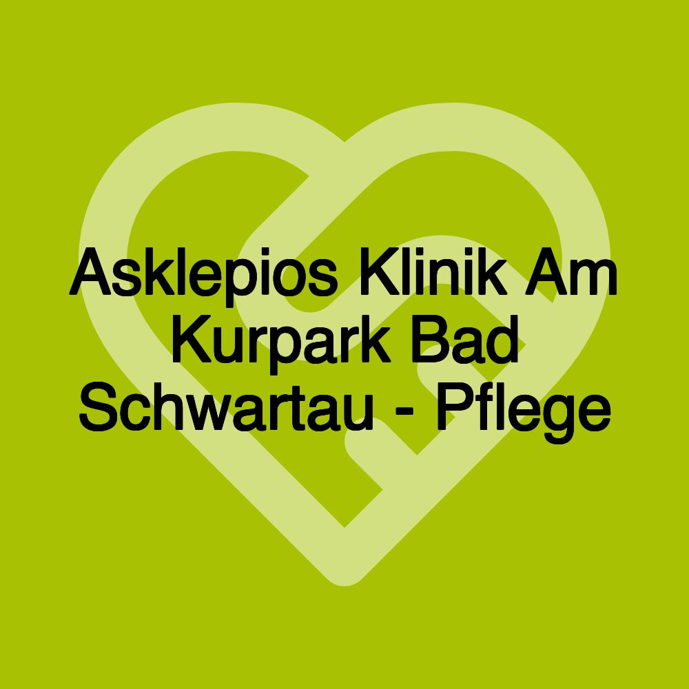 Asklepios Klinik Am Kurpark Bad Schwartau - Pflege