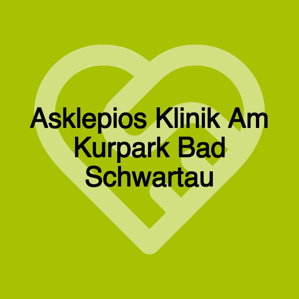 Asklepios Klinik Am Kurpark Bad Schwartau