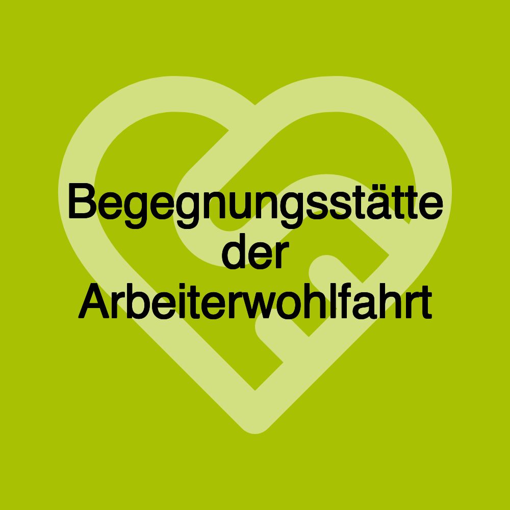 Begegnungsstätte der Arbeiterwohlfahrt