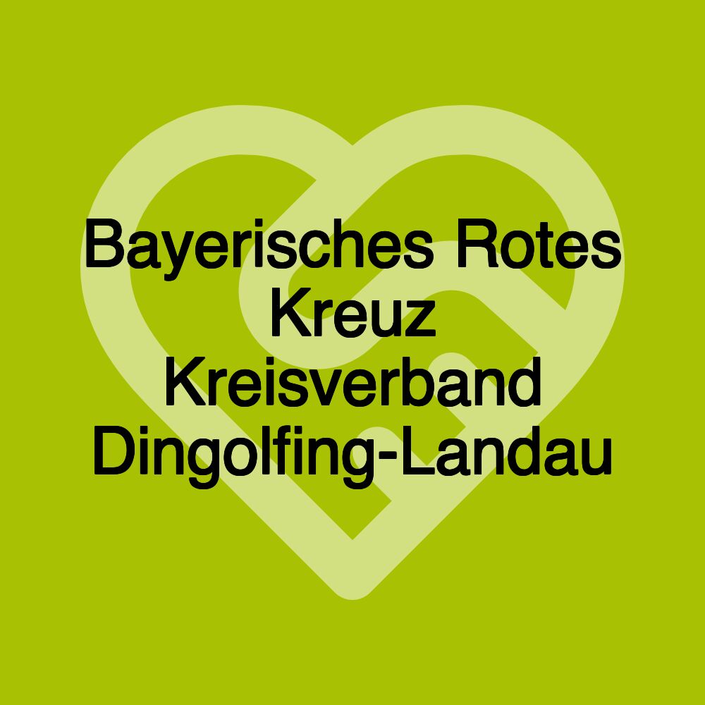 Bayerisches Rotes Kreuz Kreisverband Dingolfing-Landau