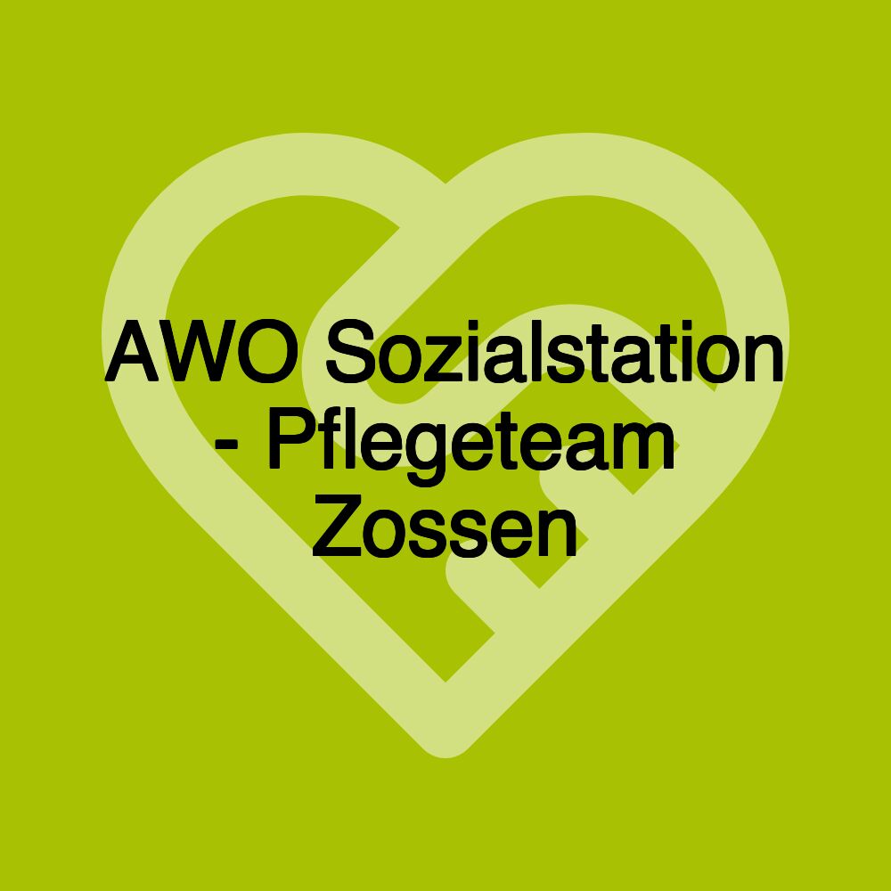 AWO Sozialstation - Pflegeteam Zossen