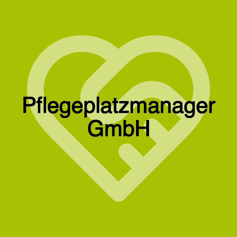 Pflegeplatzmanager GmbH