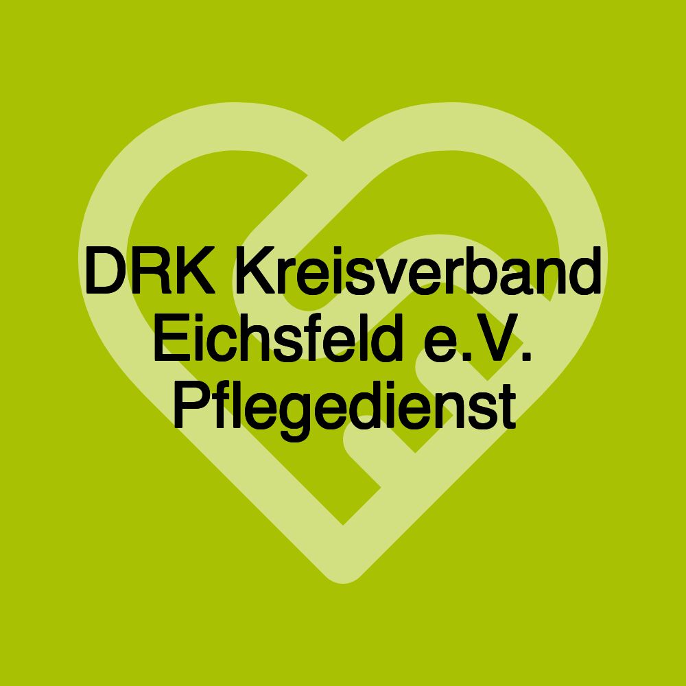 DRK Kreisverband Eichsfeld e.V. Pflegedienst