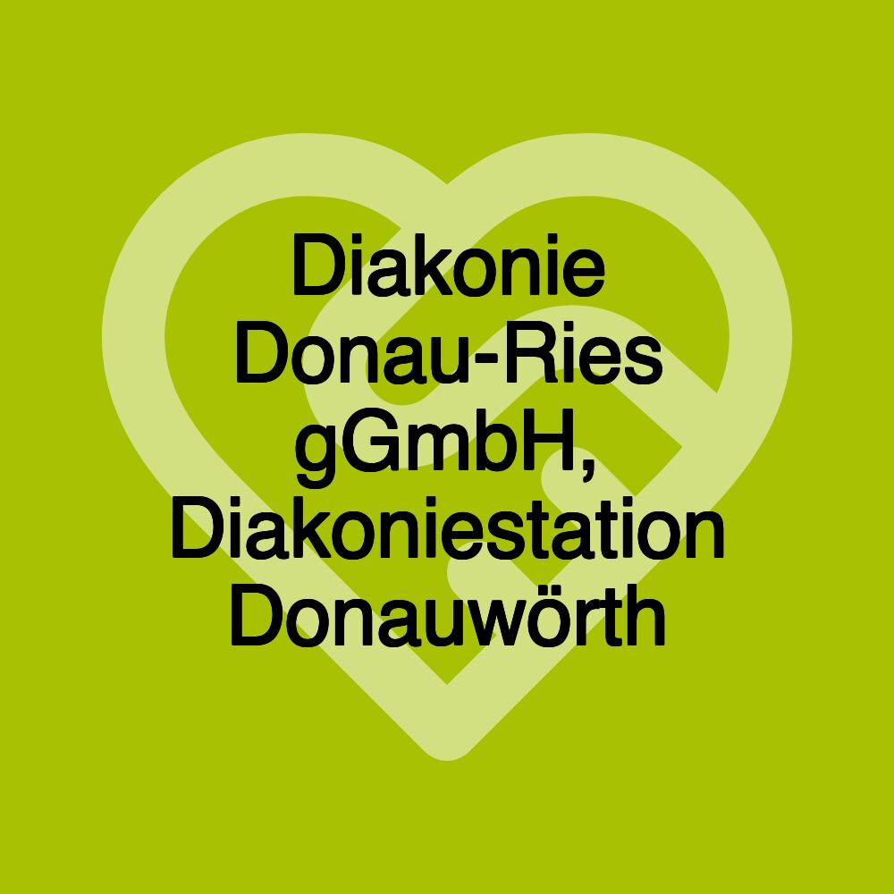 Diakonie Donau-Ries gGmbH, Diakoniestation Donauwörth