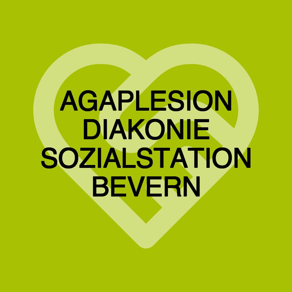 AGAPLESION DIAKONIE SOZIALSTATION BEVERN