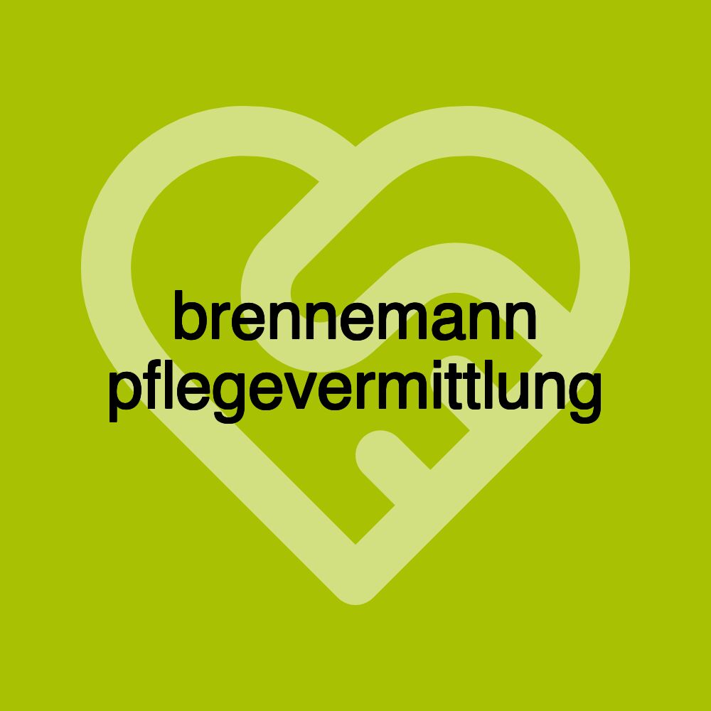 brennemann pflegevermittlung