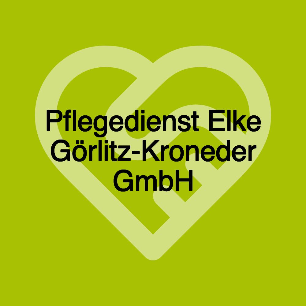 Pflegedienst Elke Görlitz-Kroneder GmbH