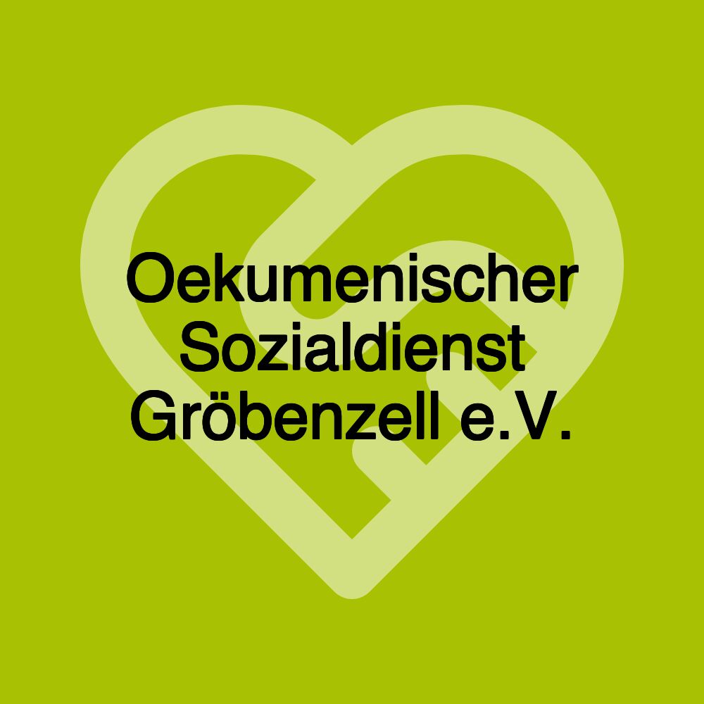 Oekumenischer Sozialdienst Gröbenzell e.V.