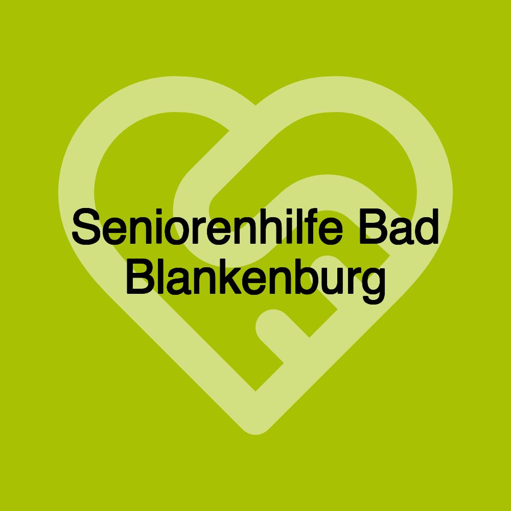 Seniorenhilfe Bad Blankenburg