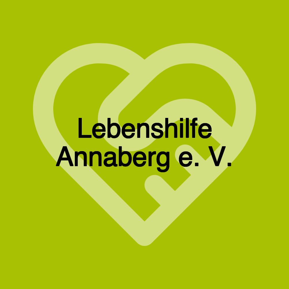 Lebenshilfe Annaberg e. V.