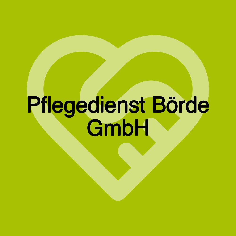 Pflegedienst Börde GmbH