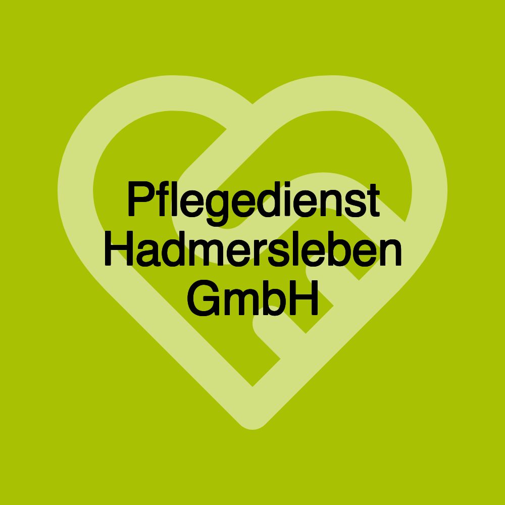 Pflegedienst Hadmersleben GmbH