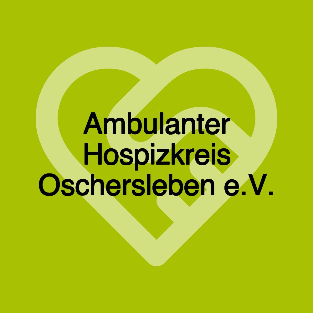 Ambulanter Hospizkreis Oschersleben e.V.