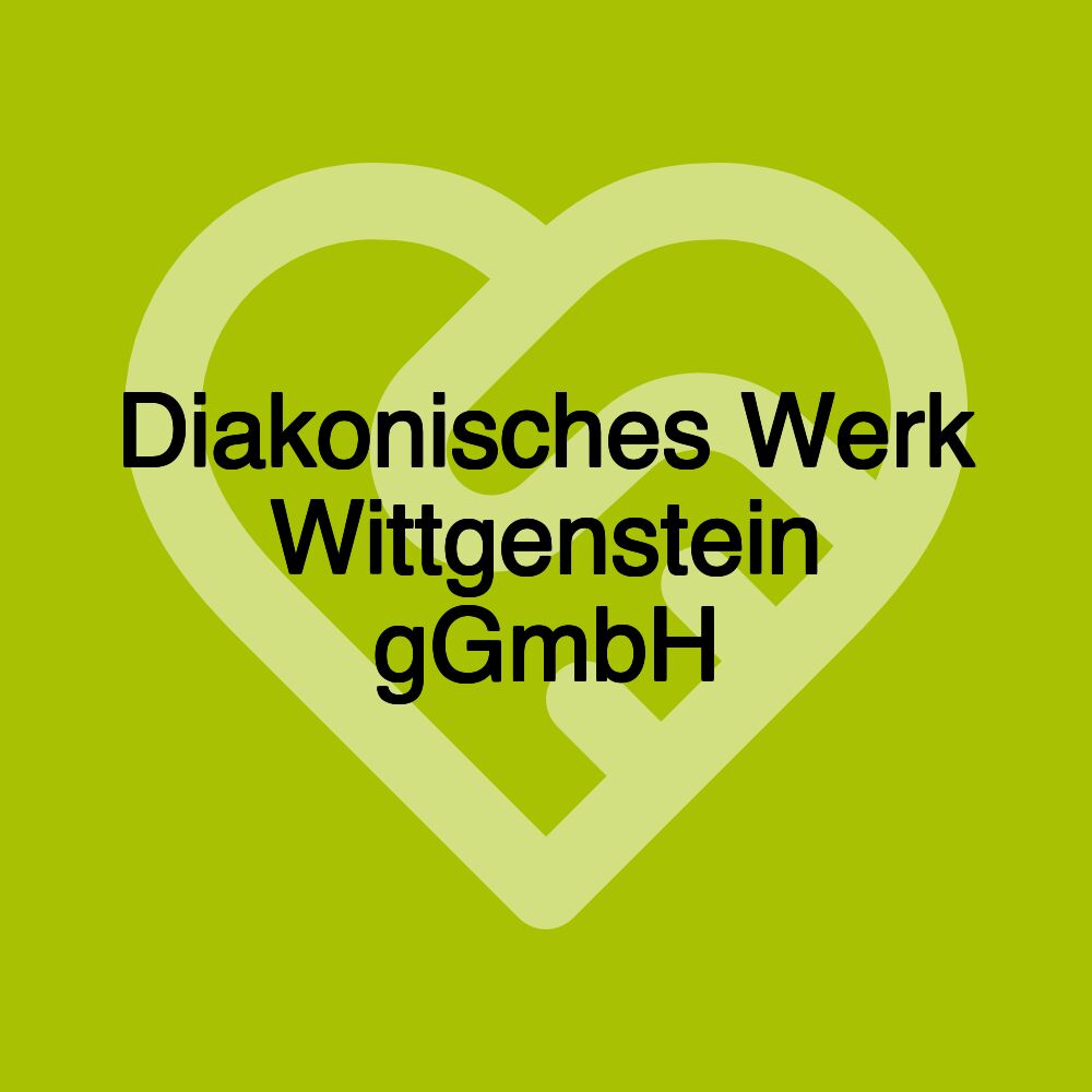 Diakonisches Werk Wittgenstein gGmbH