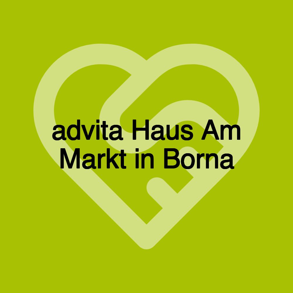 advita Haus Am Markt in Borna