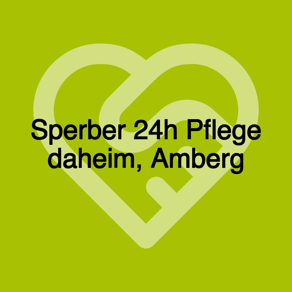 Sperber 24h Pflege daheim, Amberg