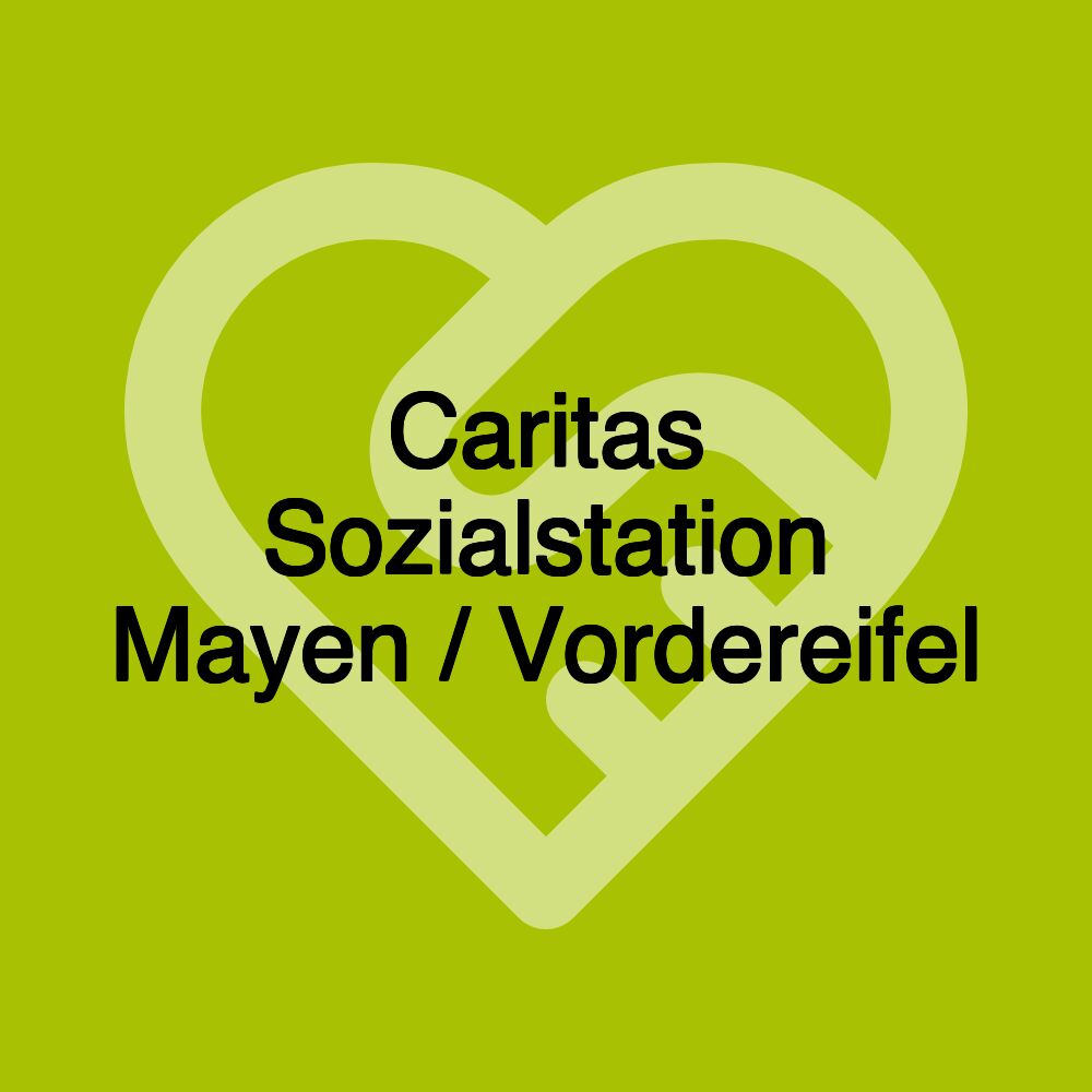 Caritas Sozialstation Mayen / Vordereifel