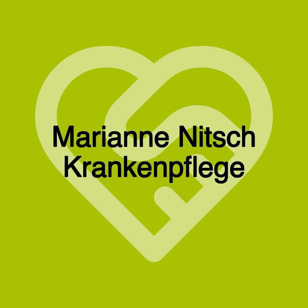 Marianne Nitsch Krankenpflege